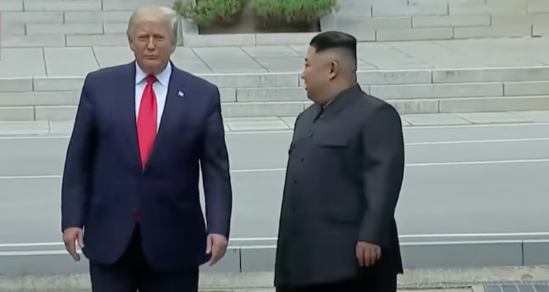Donald Trump and Kim Jong-un