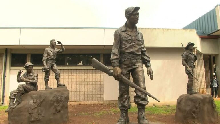 Hawaii unveils monument honoring Filipino WWII veterans