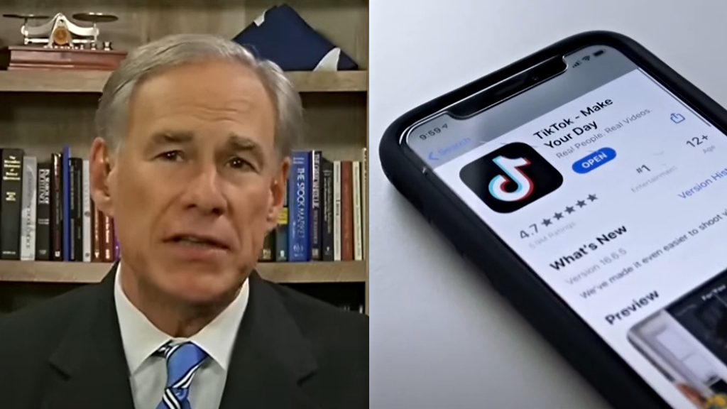 Greg Abbott, TikTok