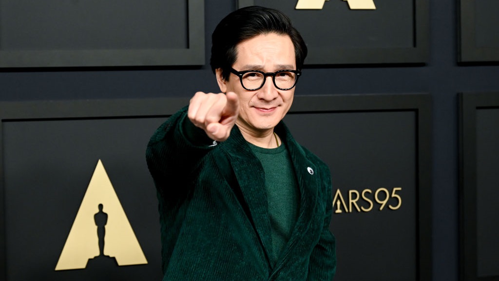 Ke Huy Quan at the 95th OSCARS® Nominees Luncheon held at The Beverly Hilton on February 13, 2023 in Beverly Hills, California.