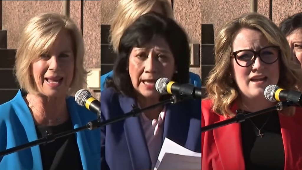Janice Hahn, Hilda Solis, Lindsay Horvath