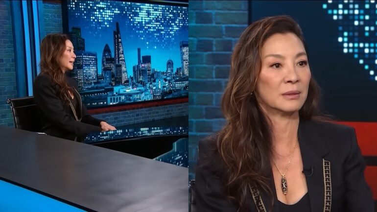 Michelle Yeoh reveals Jackie Chan texted her after she got ‘Everything Everywhere’ role