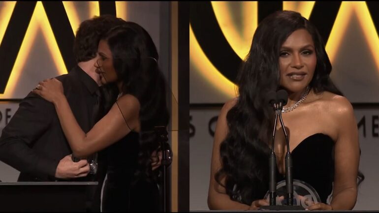 ‘I am the child of immigrants’: Mindy Kaling dedicates Norman Lear Award to late mother