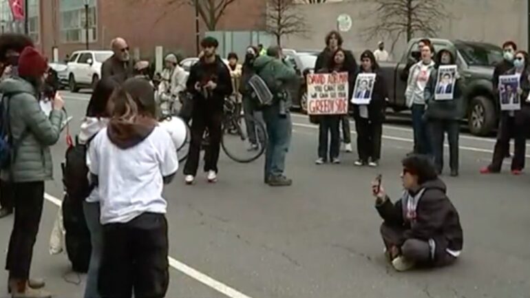 Students protest 76ers’ arena plan in Philadelphia’s Chinatown
