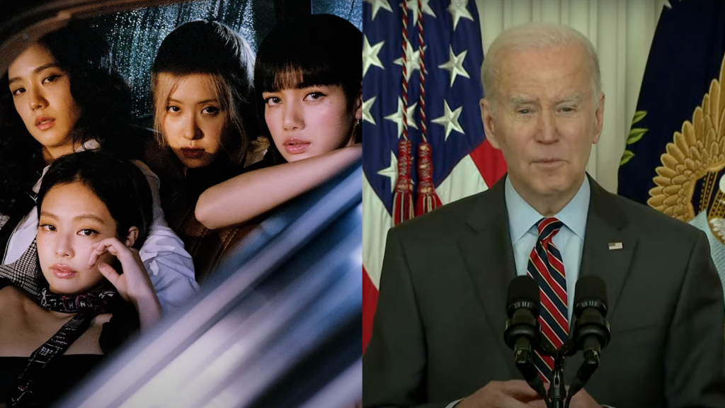 BLACKPINK, President Joe Biden