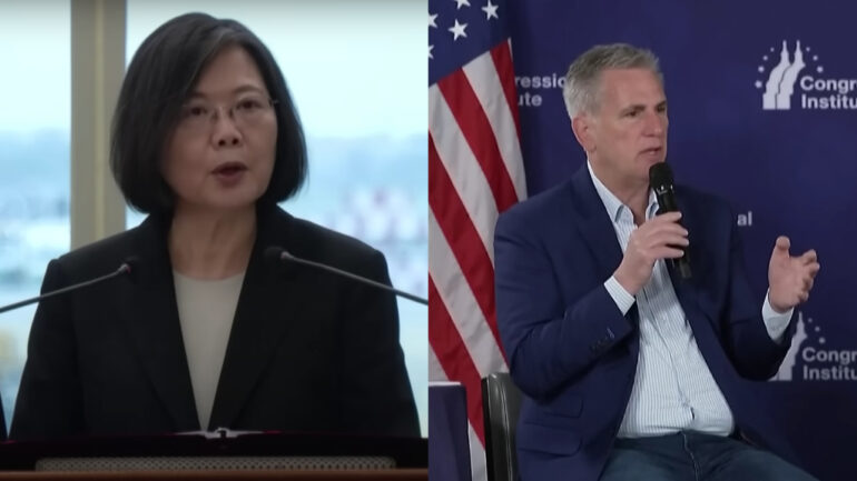 China threatens ‘resolute countermeasures’ if Kevin McCarthy meets Taiwan president