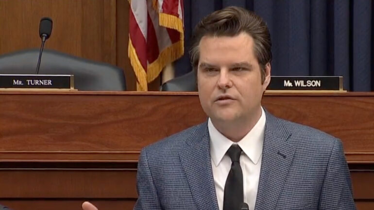 Rep. Matt Gaetz cites CCP-run newspaper designated by US government as propaganda