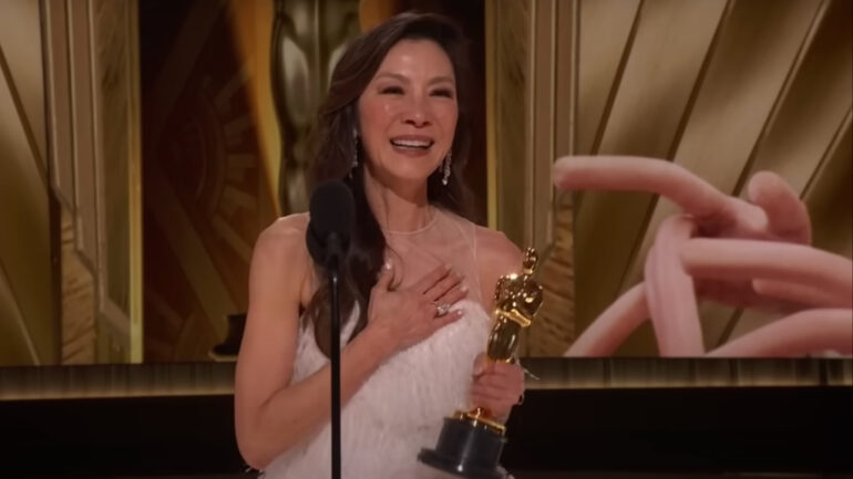 S. Korean broadcaster faces backlash for editing ‘women’ out of Michelle Yeoh’s Oscar speech