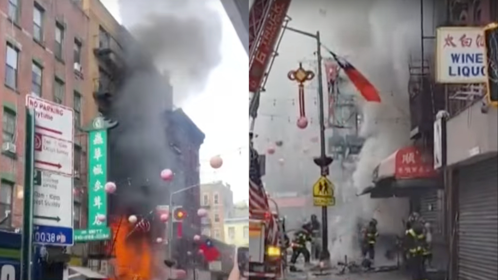 NYC Chinatown fire