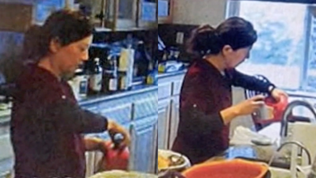 Surveillance footage of Dr. Yue Emily Yu