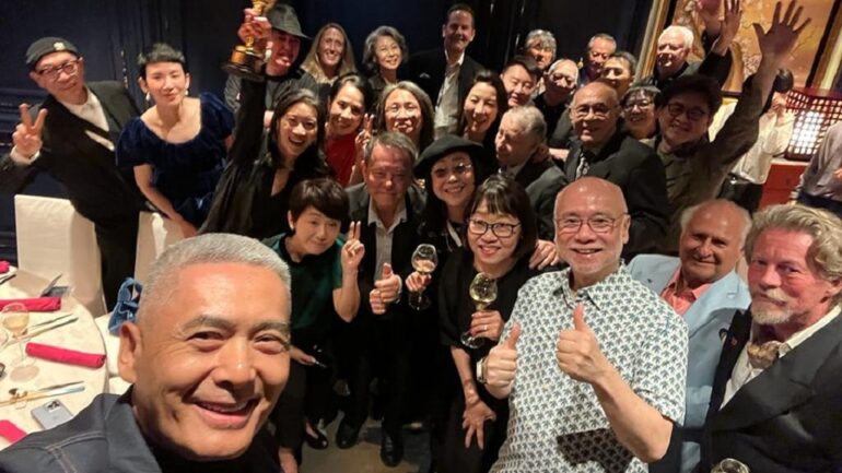 Michelle Yeoh celebrates Oscar win with Chow Yun Fat, Donnie Yen at star-studded Hong Kong event