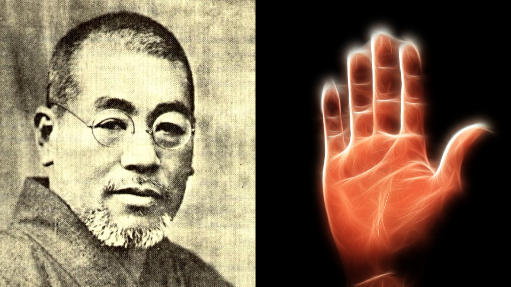 Mikao Usui, hand