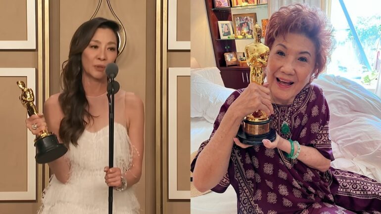 Michelle Yeoh fulfills her promise to bring Oscar trophy home to her mother in Malaysia
