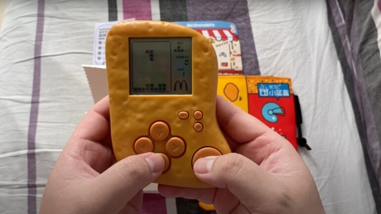 McDonald’s China releases McNugget-shaped ‘Tetris’ gaming device