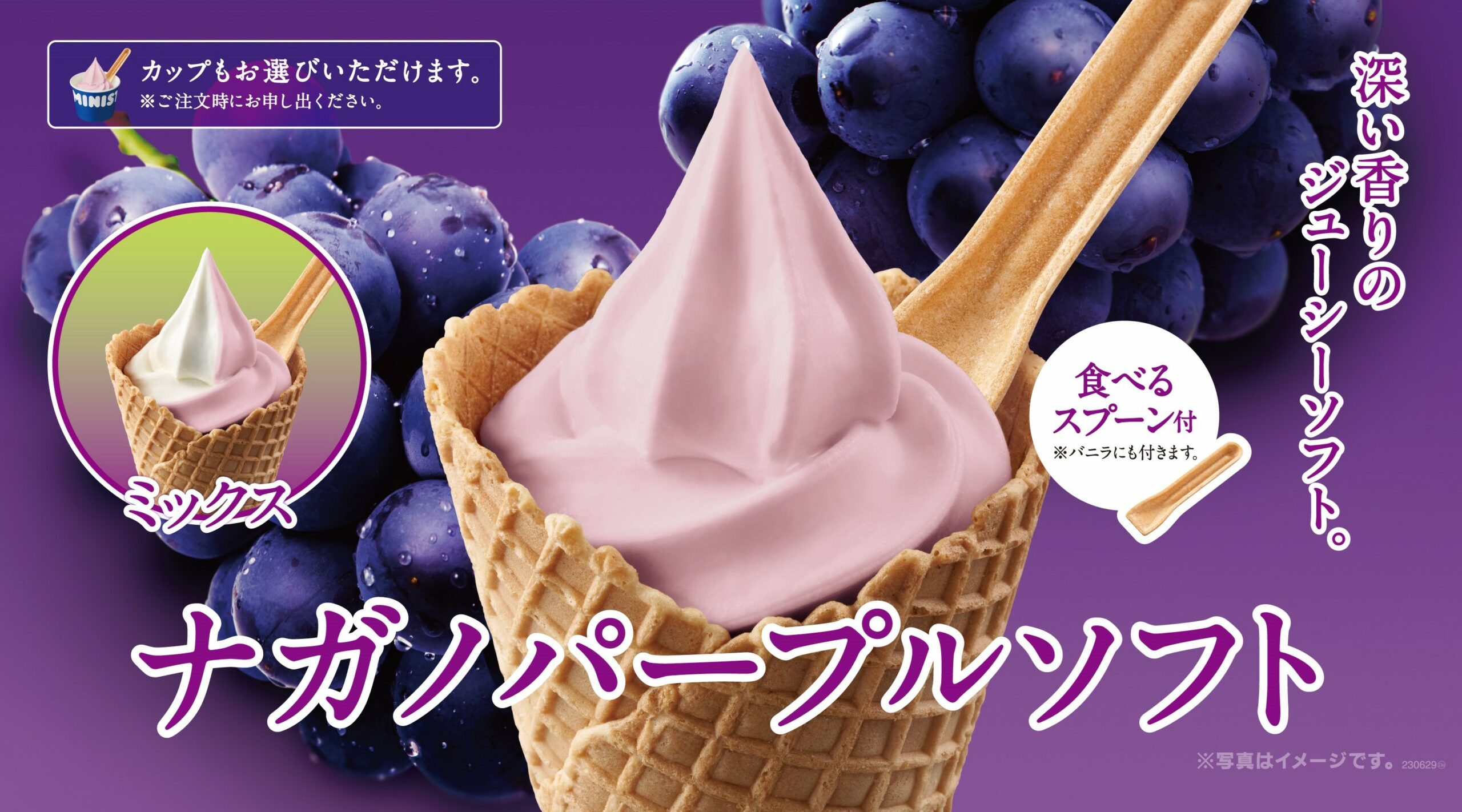 Nagano Purple ice cream