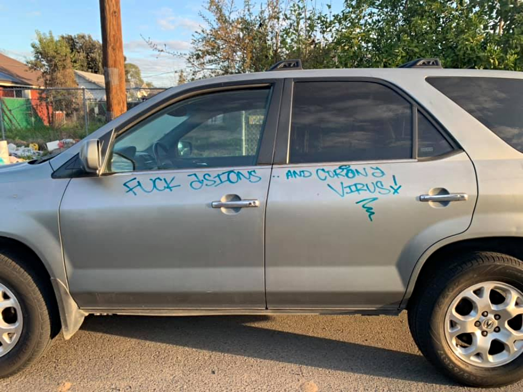 Racist Graffiti