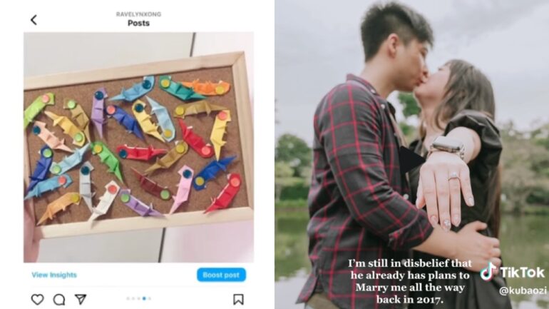 Man hides clues to marriage proposal in gifts to girlfriend over 6-year period