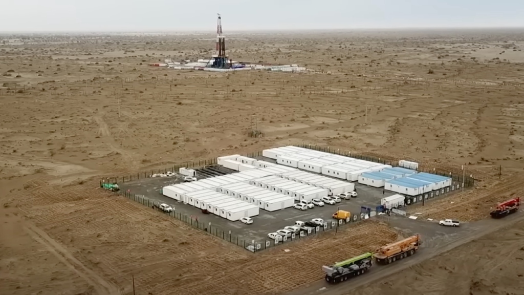 China drilling operation