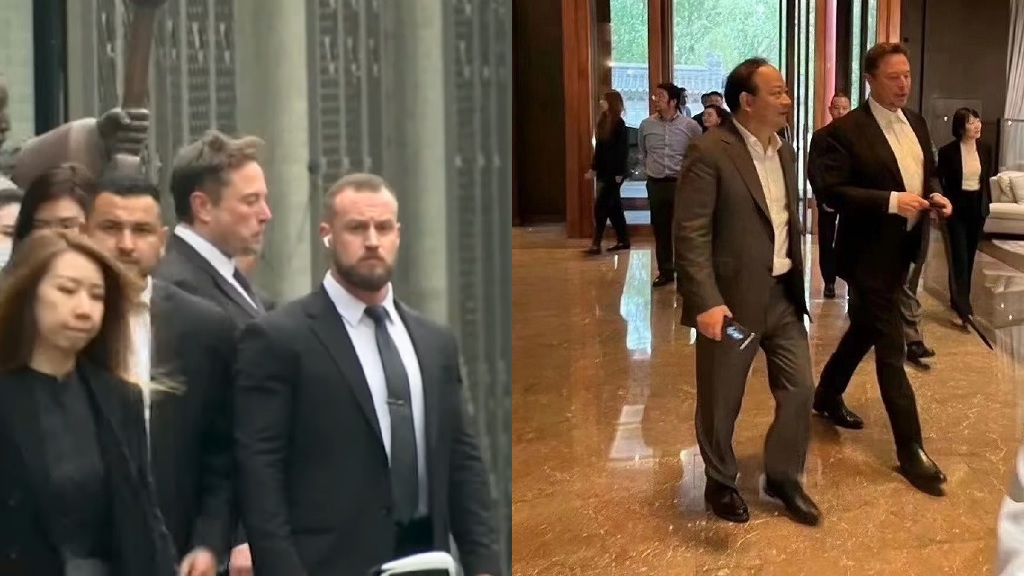 Elon Musk in China
