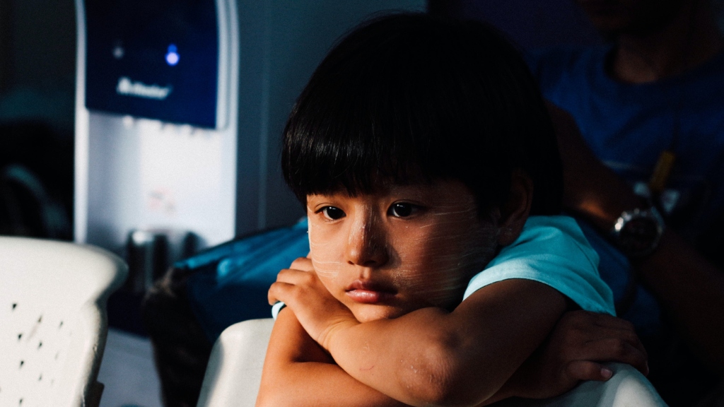 A young Asian girl