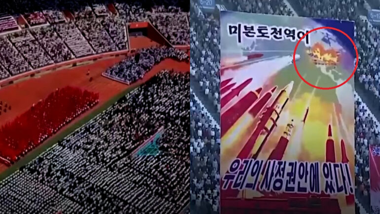 North Korea vows ‘war of revenge’ at anti-US rallies attended by 120,000
