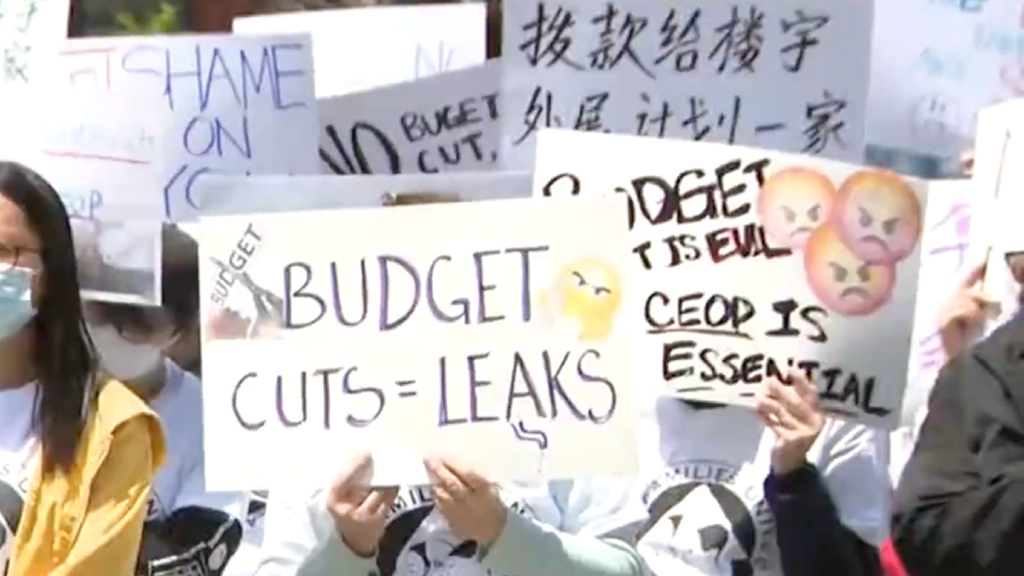 SFO protestors