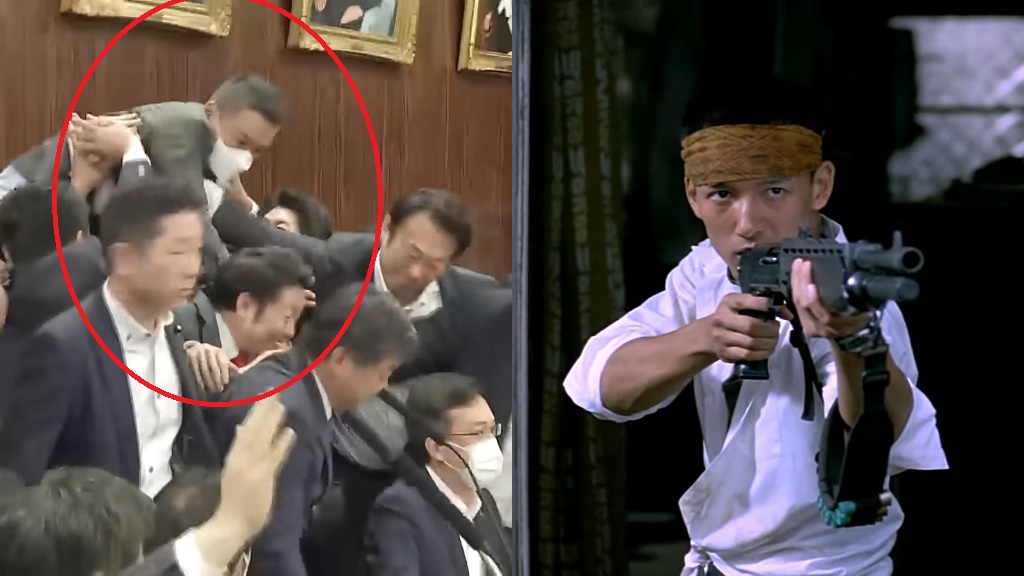 Taro Yamamoto Japan parliament refugee bill