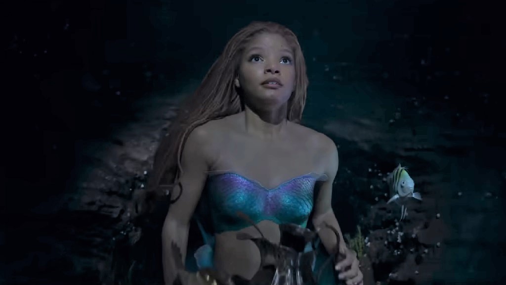 Halle Bailey in "The Little Mermaid"