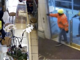 Surveillance of jewelry store robbery