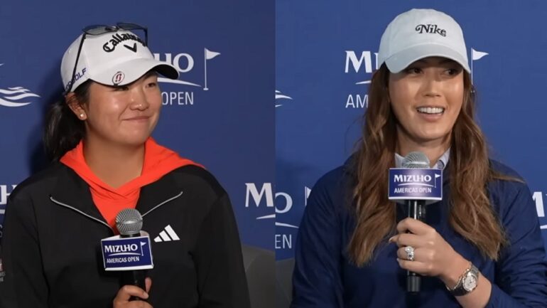 Golf prodigy Rose Zhang finds valuable friend, mentor in veteran Michelle Wie West