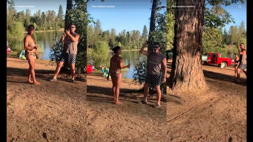 Racist couple