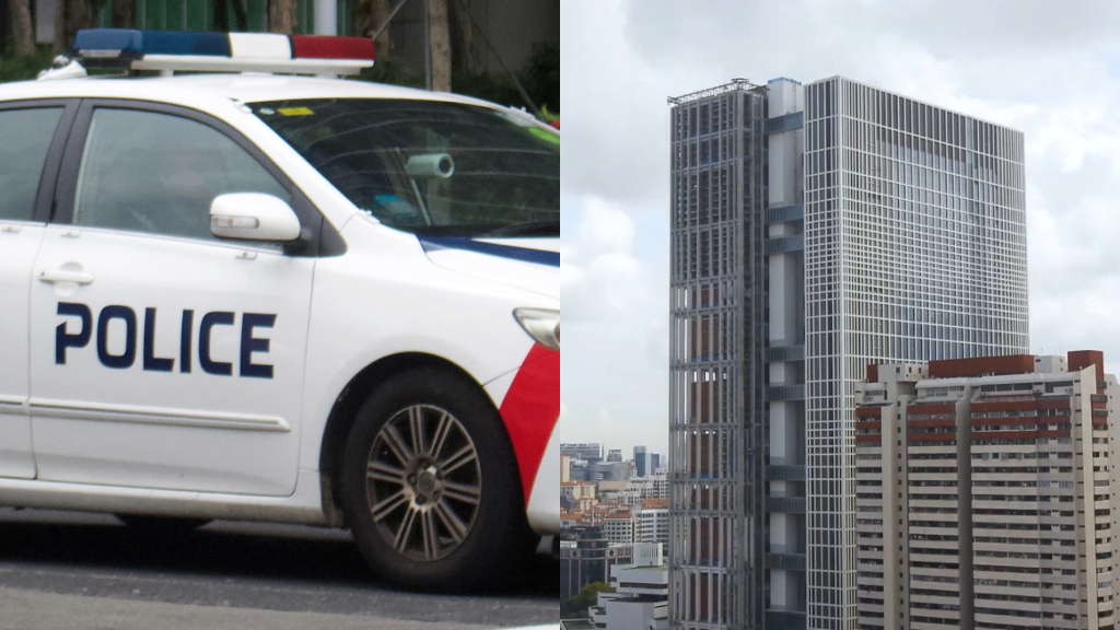 Singapore police vehicle, state court