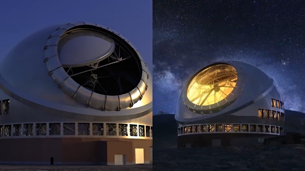Concept images for the Thirty Meter Telescope