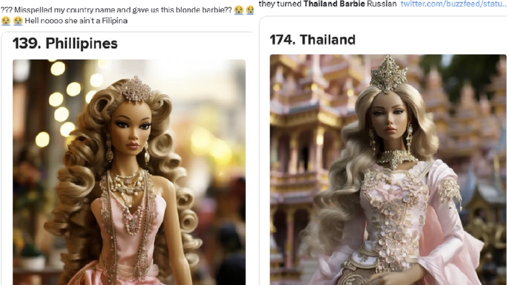 Countries As Barbie Dolls