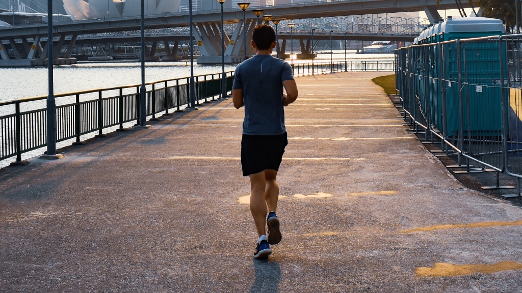 Man running