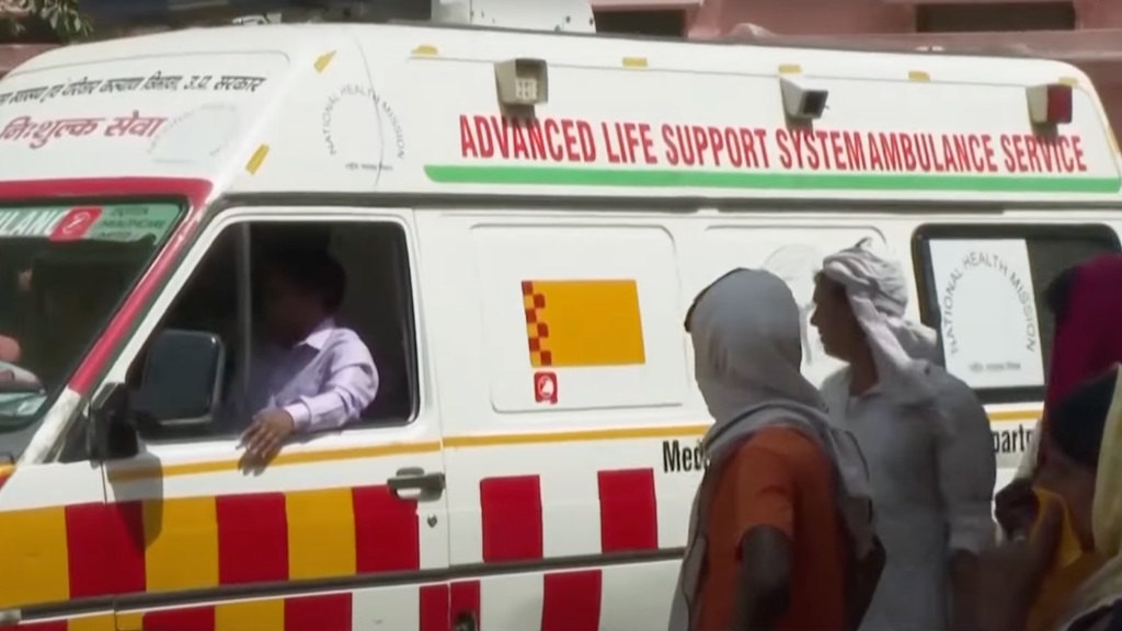Indian ambulance
