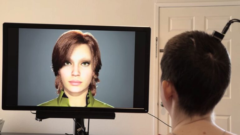 AI-powered brain implant helps paralyzed woman speak again