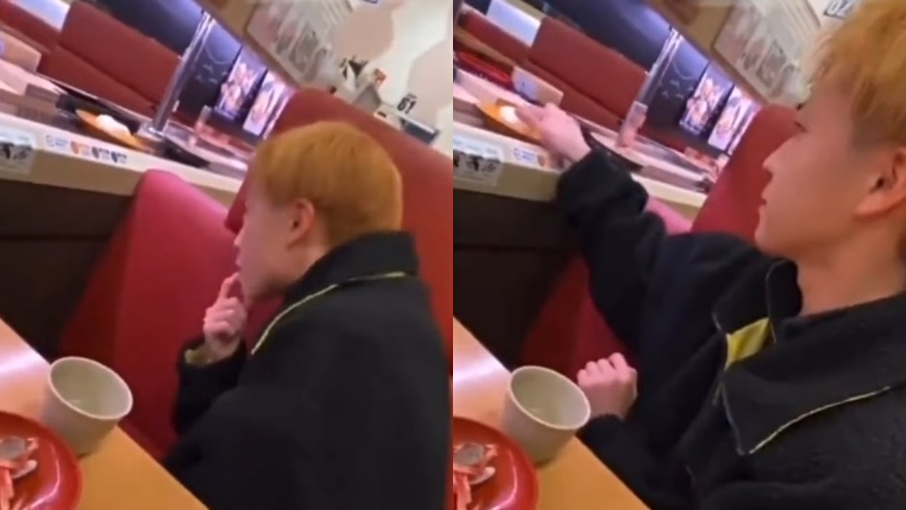 Japanese teen in viral "sushi terrorism" video