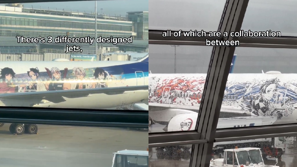 Demon Slayer-Themed Planes Wow Fans In Japan