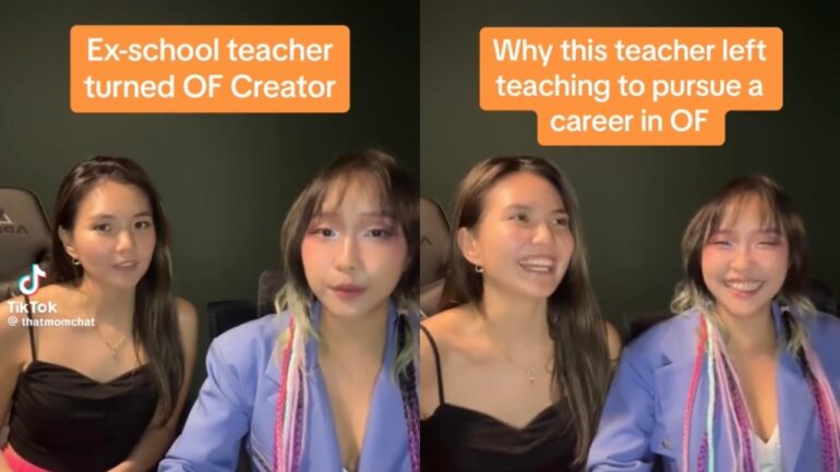 Video: Singaporean ex-teacher explains why she became an OnlyFans creator