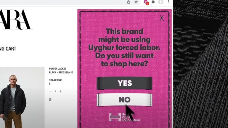 Google takes down negative reviews of tool that exposes brands using Uyghur slave labor