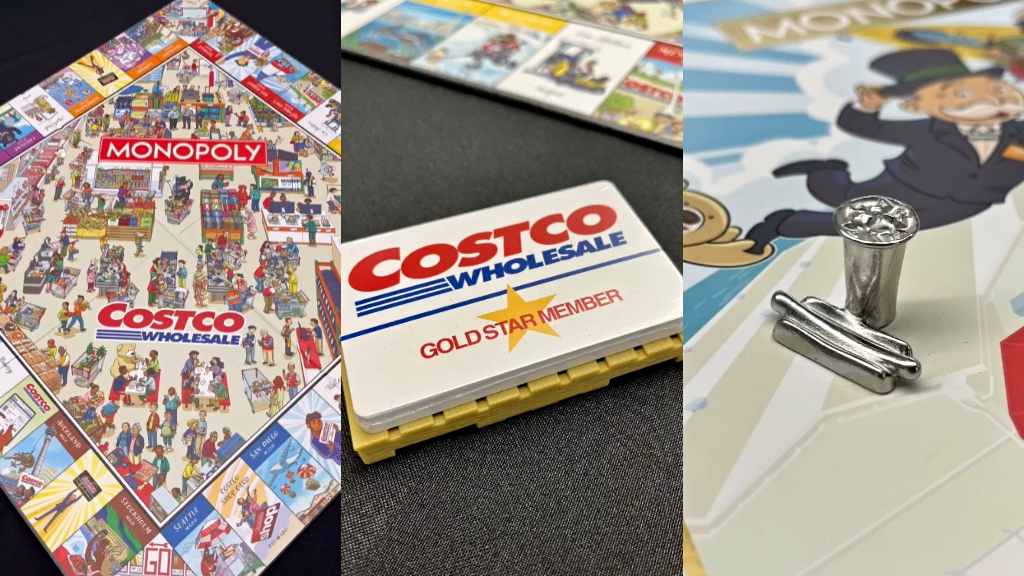 Costco releases exclusive Monopoly game in celebration of its 40th anniversary