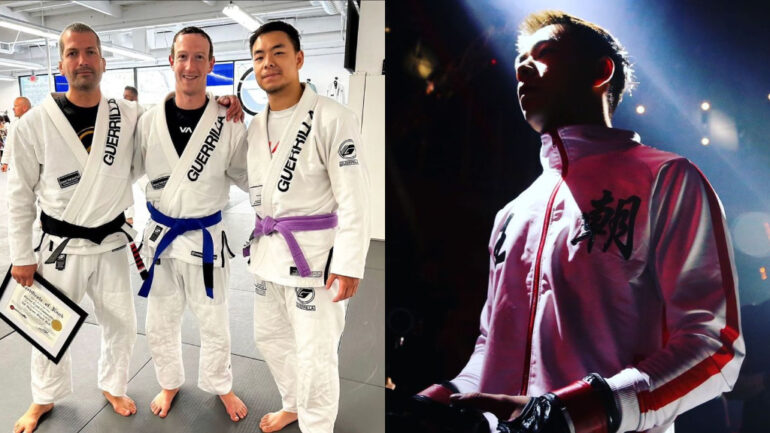 Mark Zuckerberg spars with UFC fighter Khai Wu