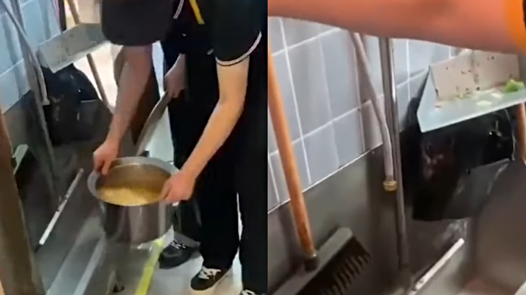 Restaurant in China sparks outrage after patron films how they make orange juice