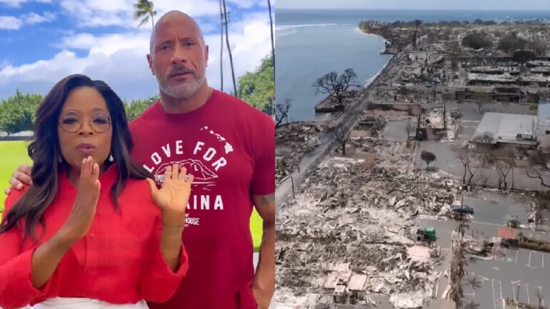 Dwayne Johnson, Oprah Winfrey jump-start Maui relief fund with $10 million donation