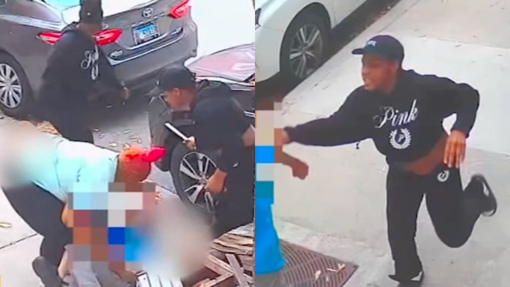 Surveillance footage of Chicago carjacking