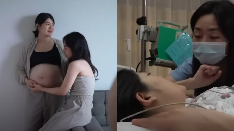 South Korean milestone as married lesbian couple welcomes first child via IVF