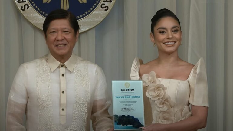Vanessa Hudgens is doing all she can to let everyone know she’s Filipino