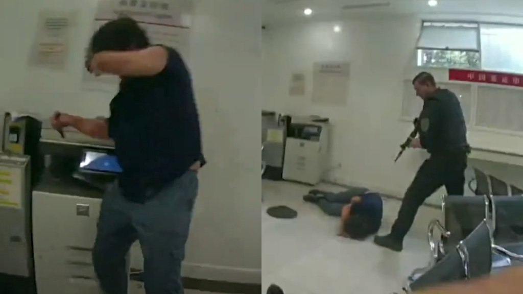 SF police release bodycam footage of cop shooting Chinese consulate crasher