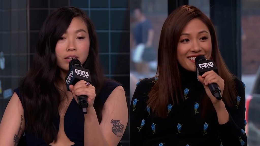 'Crazy Rich Asians' stars Constance Wu, Awkwafina reunite at 'Little